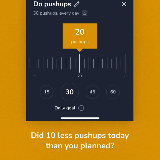 Precise action tracking