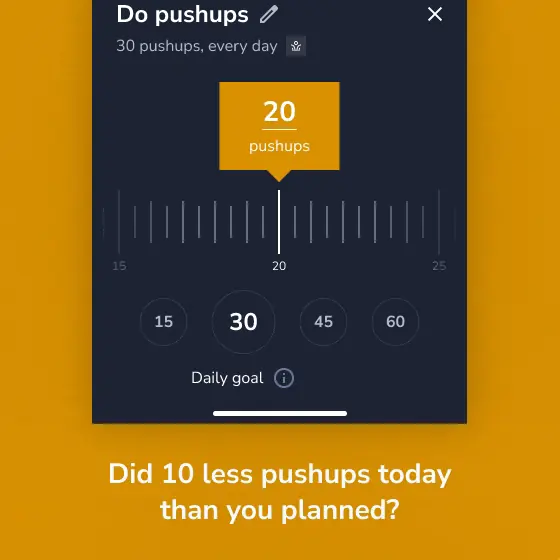 Precise action tracking